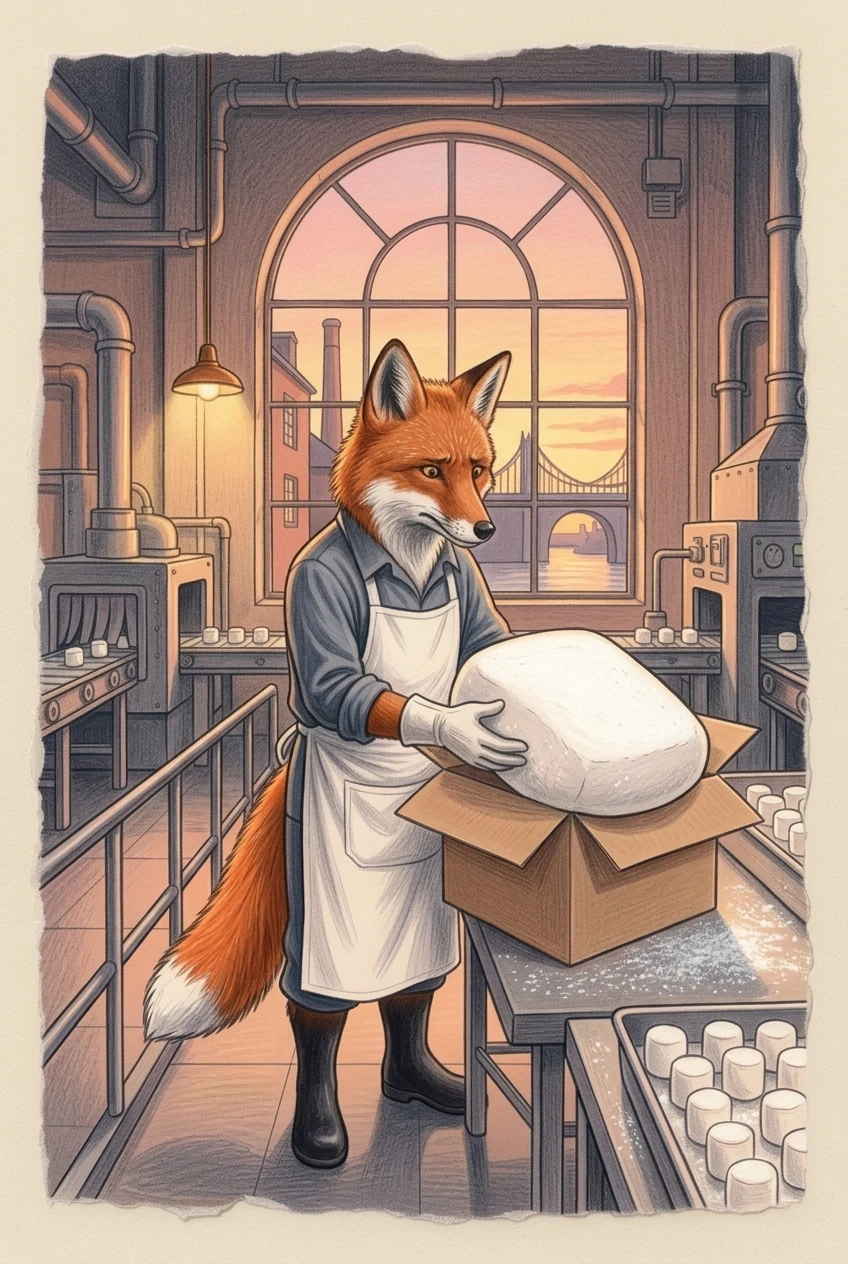 Illustration for page 14: The box was too small by a whisker or three.